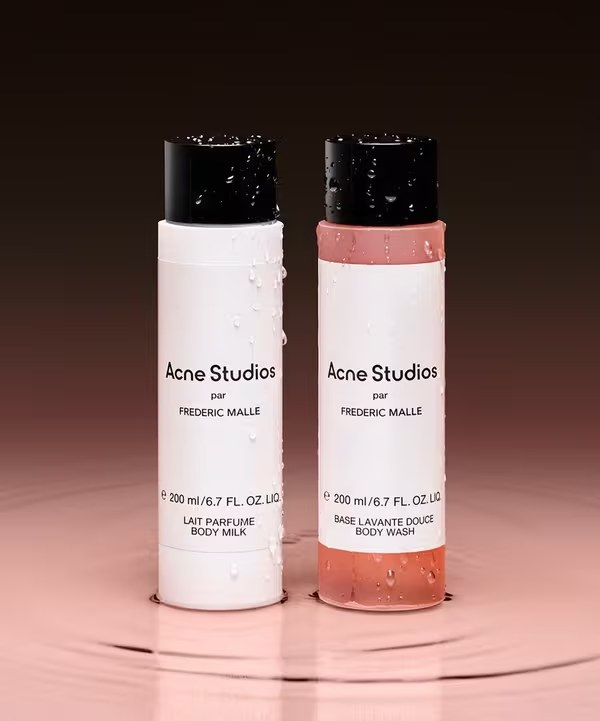 Acne Studios Par Frédéric Malle body milk and body wash