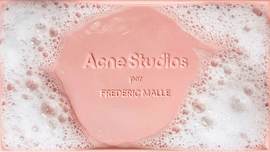 Acne Studios Par Frédéric Malle foam texture with embossed logo
